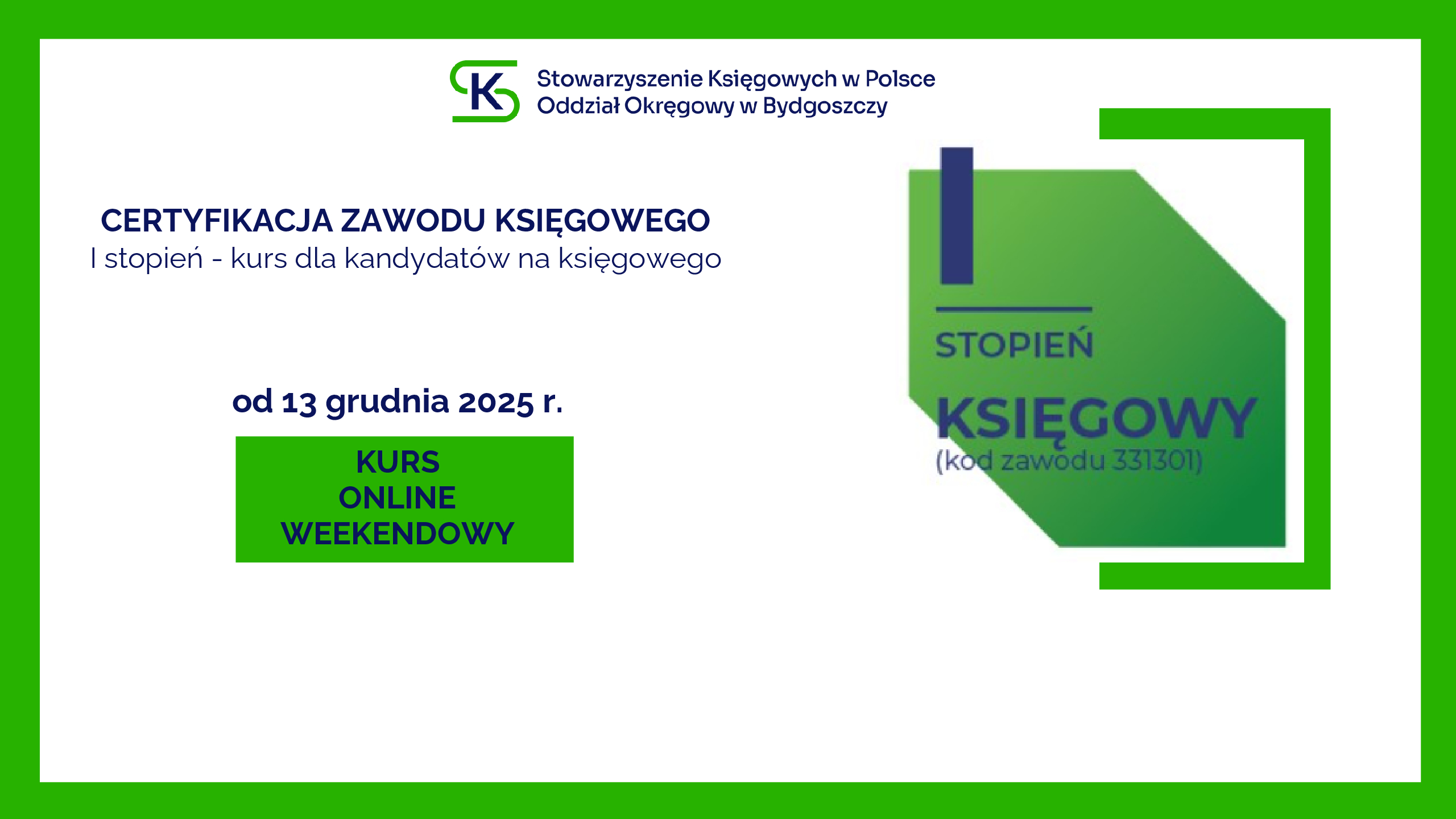 Kurs I stopnia w SKwP!