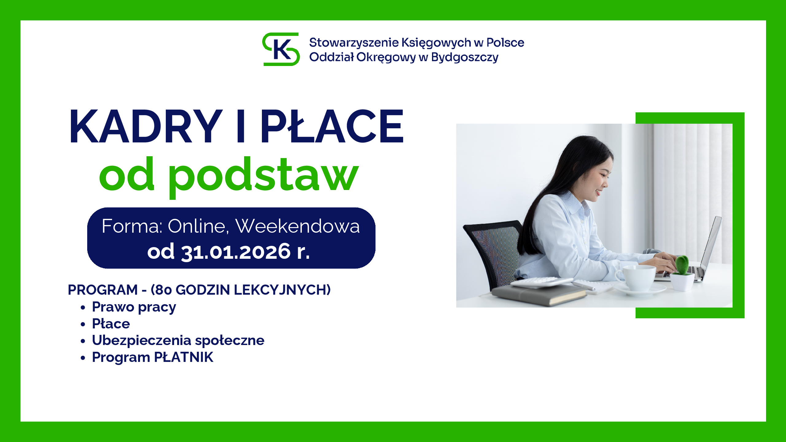 Kurs Kadry i płace od podstaw!