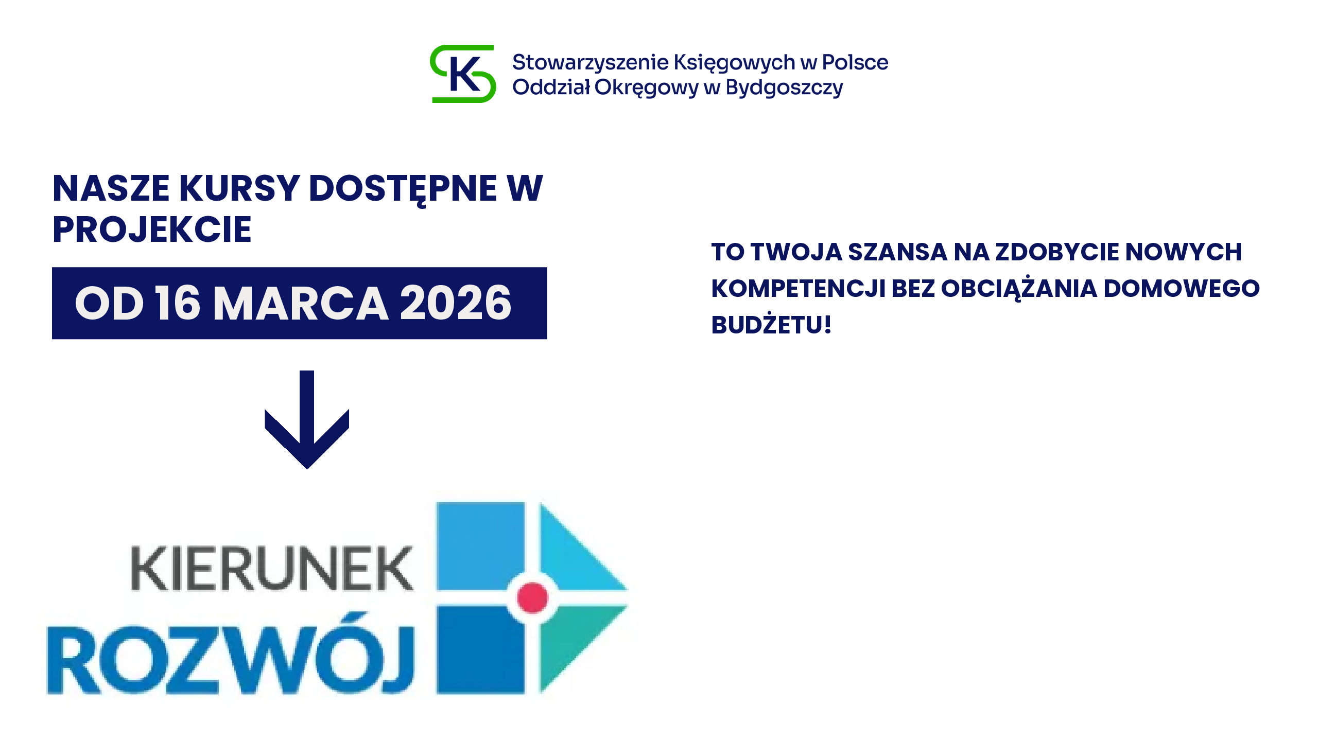Kierunek – Rozwój - Kolejne nabory do projektu