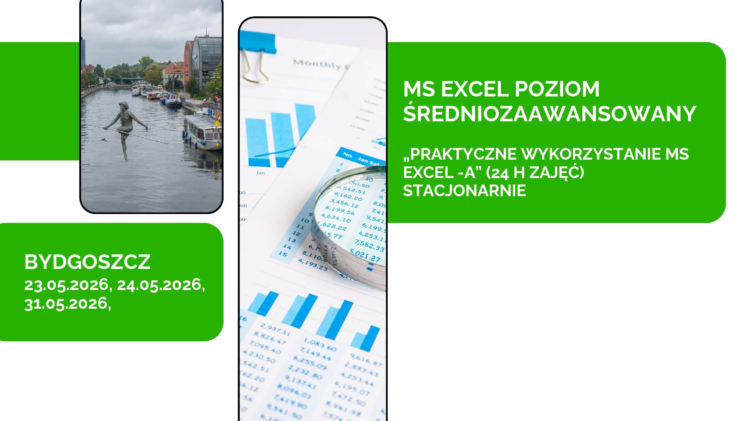 MS Excel poziom średniozaawansowany