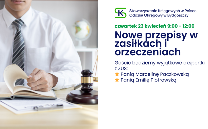 Szkolenie w ramach wspólpracy z Zakładem Ubezpieczeń Społecznych Oddział w Bydgoszczy