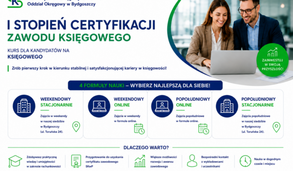 I stopień certyfikacji zawodu księgowego