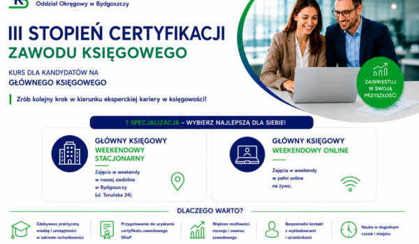 III stopień certyfikacji zawodu księgowego