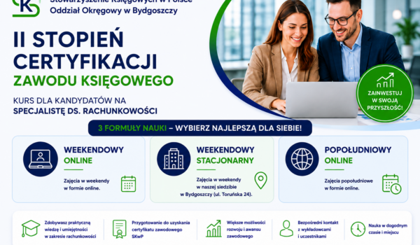 Rozpocznij swoją przygodę z księgowością i zdobądź certyfikat SKwP 💼📚