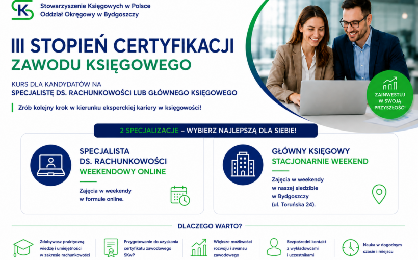 III stopień certyfikacji zawodu księgowego